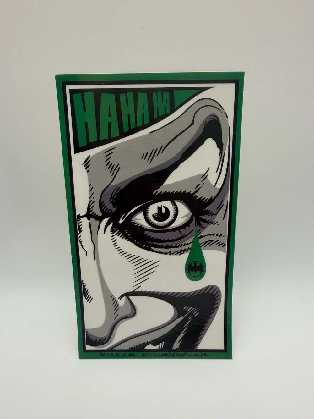 DC Comics Joker Batman Teardrop Sticker Vinyl Decal